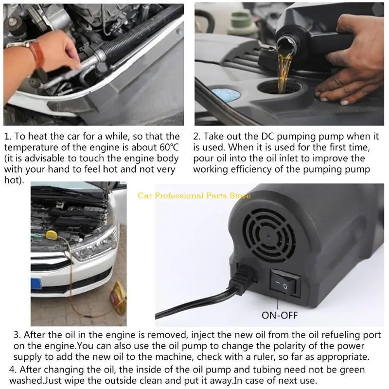 R53D Oil Change Extractor Fluid Scavenge Suction Transfer with Hose