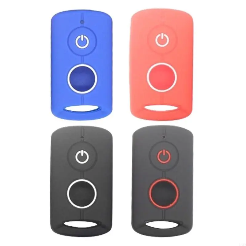 R53D 2 Buttons Silicone Cover Case Remote Keyless Protector Bag Holder for NVX155 QBIX AEROX JAUNS 2 XMAX300