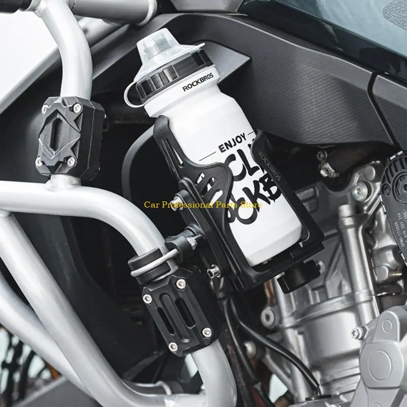 R53D Motorcycles Water Bottle Holder,Adjustable Lightweight and Strong Bottle Cage, Quick and Easy to Mount for Cycling