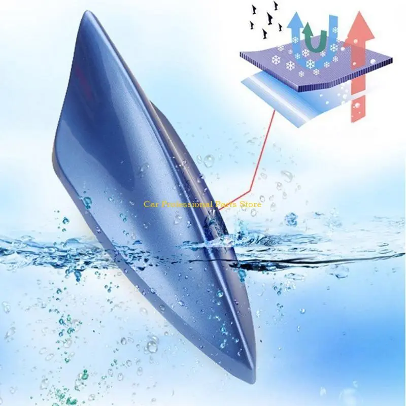 R53D Portable Shark Fin Antenna Radio Reception Supplies Auto Replacement Part
