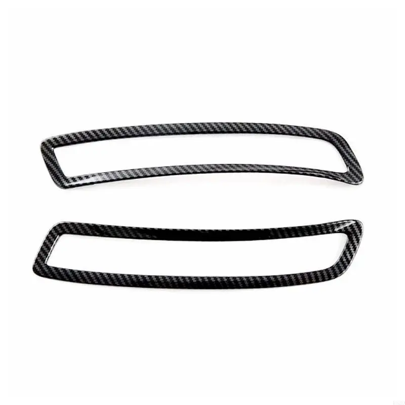 R53D Car ABS Bumper Panel Lamp Frame Strip Protector Front Rear Fog Light Trim Cover Exterior Accessories for MG4 EV2022-2024