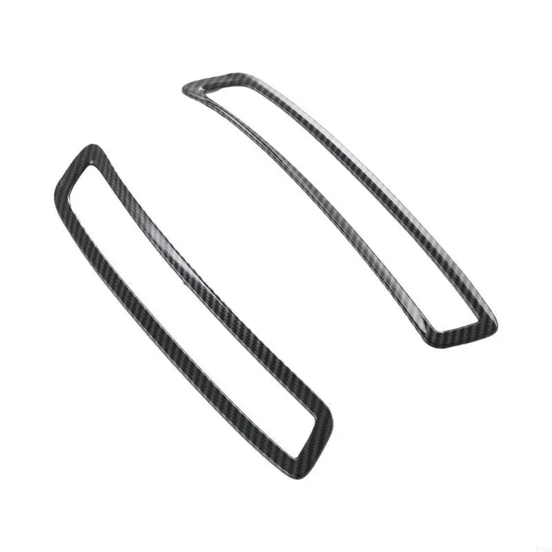 R53D Car ABS Bumper Panel Lamp Frame Strip Protector Front Rear Fog Light Trim Cover Exterior Accessories for MG4 EV2022-2024