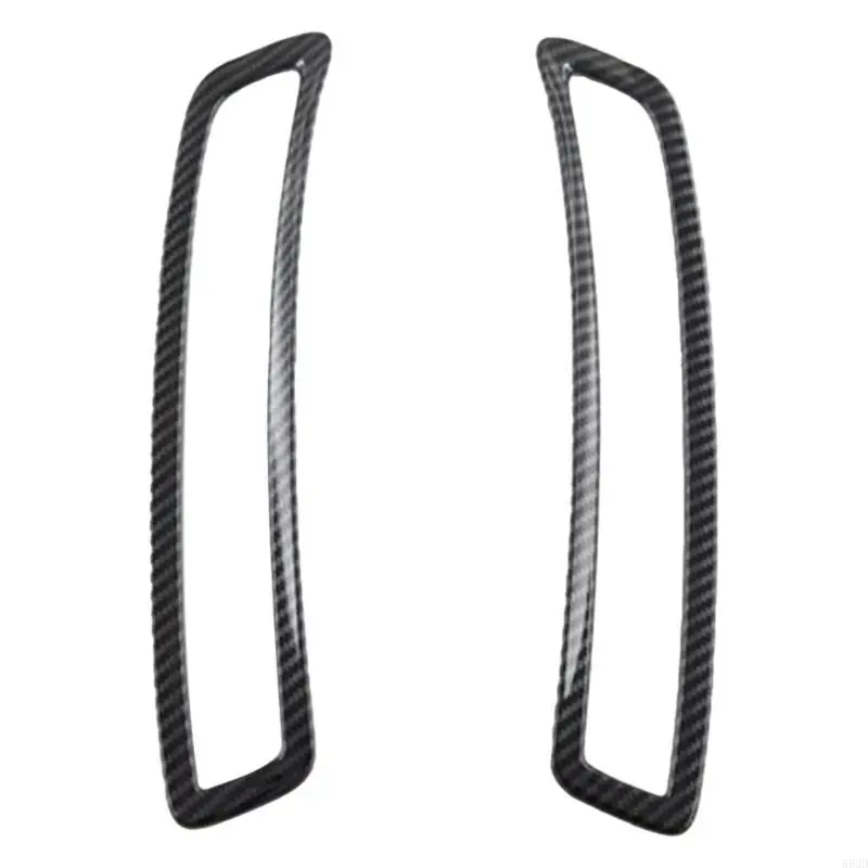 R53D Car ABS Bumper Panel Lamp Frame Strip Protector Front Rear Fog Light Trim Cover Exterior Accessories for MG4 EV2022-2024
