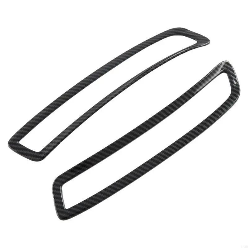 R53D Car ABS Bumper Panel Lamp Frame Strip Protector Front Rear Fog Light Trim Cover Exterior Accessories for MG4 EV2022-2024