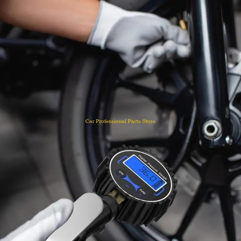 R53D Digital Tire Pressure Gauges Professional Accuracy 200PSI Car Truck Air Tires Inflator Digital Pressure Gauges
