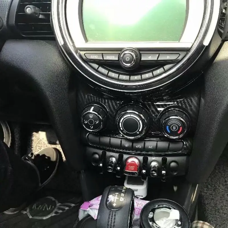R53D Suitable for MINI 18 Modified Air-conditioning Switch Center Console Panel Cover