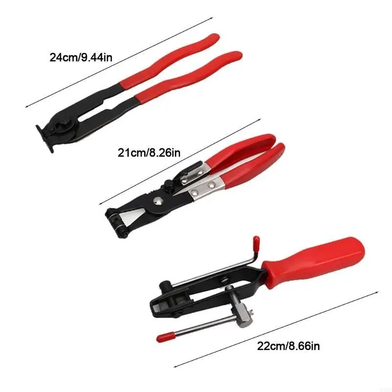 R53D Heavy Duty Install Tool for Most for Cars CV Joint Boot Clamp Plier Automotive Hose Plier Ear Type