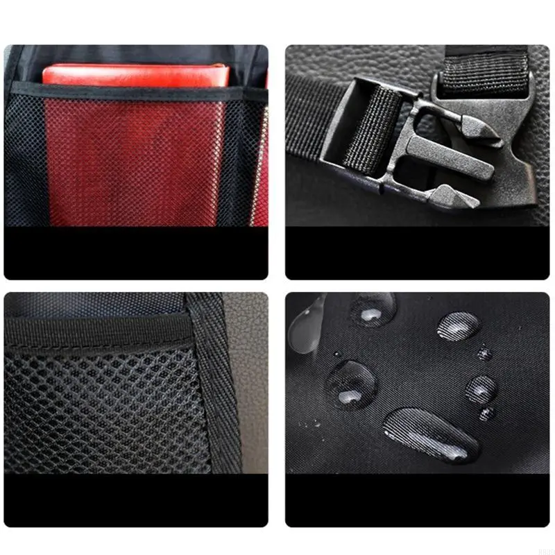 R53D Car for Seat Back Anti Kicking Pad Children Auto Rear for Seat Back Scuffs Dirty for Protection Cover for Kids Accessori