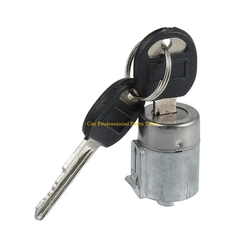 R53D Durable Car Ignition and Lock Cylinder Door Lock Cylinder Set with 2 Keys Bundle Replace Suitable for C1500 12549131