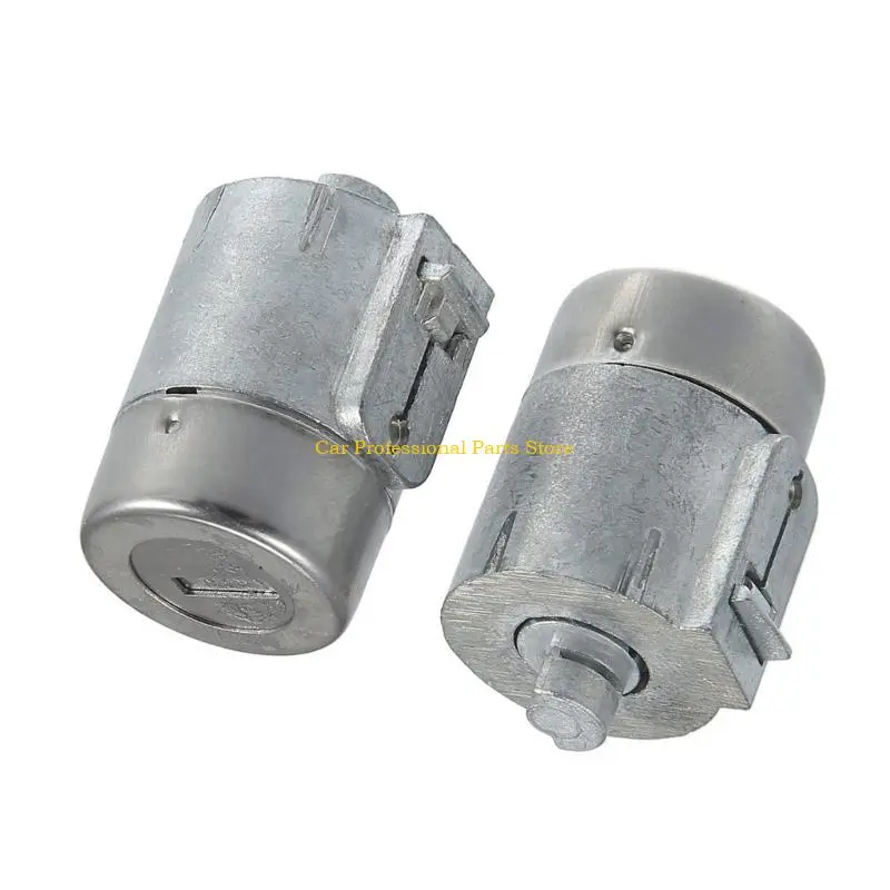 R53D Durable Car Ignition and Lock Cylinder Door Lock Cylinder Set with 2 Keys Bundle Replace Suitable for C1500 12549131