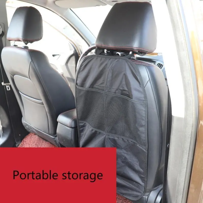 R53D Car for Seat Back Anti Kicking Pad Children Auto Rear for Seat Back Scuffs Dirty for Protection Cover for Kids Accessori