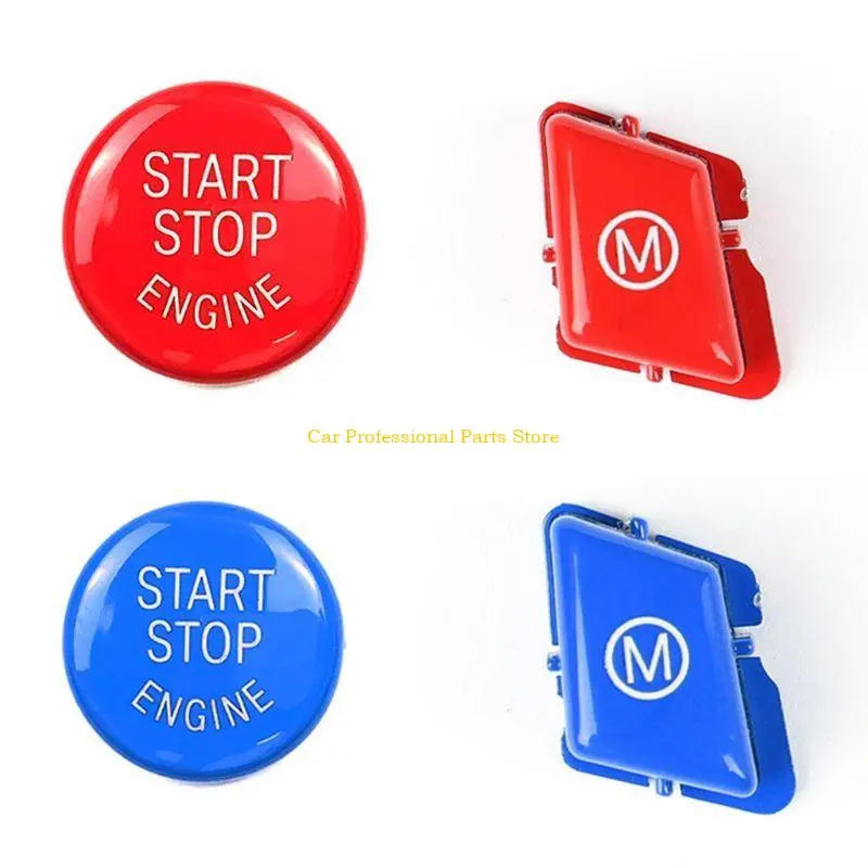 R53D Suitable for 3 Series E90 E91 E92 E93 2007-2013 Start Stop Push Button Ignition Switch with START Stop Engine Button