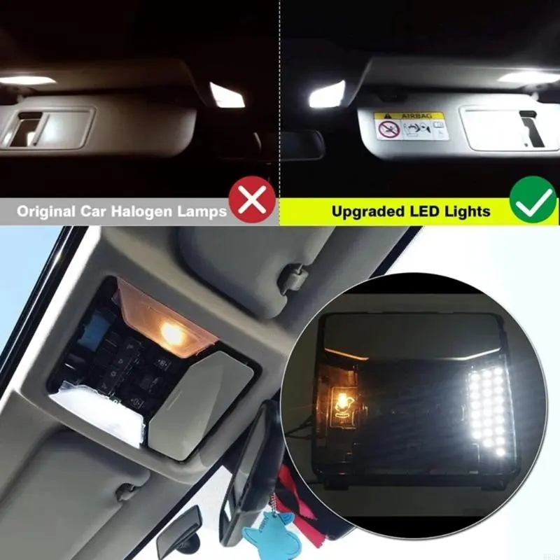 R53D 2pcs LED Car Interior Lights LED Dome Lights Night Driving Safety Soft Brightness & Elegant Appearance for JB23 JB33 JB43