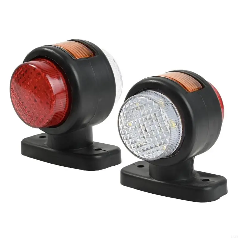 R53D 1pc/2pcs Turn Clearance Lamp Replacement Truck Side Marker Light