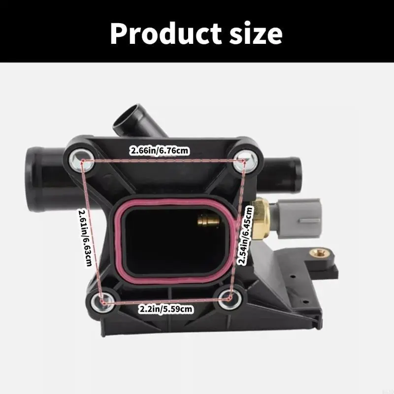 R53D Coolant Water Outlet Auto Accessories Engine Coolant Water Outlet for 3 5