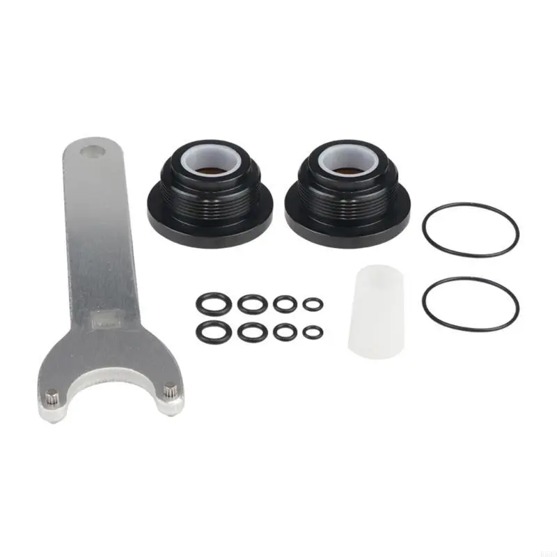 R53D HC5343 HC5344 Front Mount Boat Hydraulic Steering Cylinder Seal Compatible For HS5157 HC5341 HC5342 with Wrench Tool