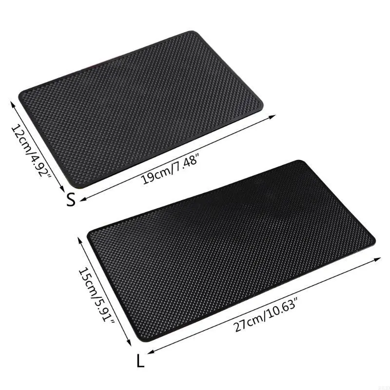 R53D Anti-Slip Pad for Car Dashboard Multi-Functional Non-Slip Sticky Gripping Mat Washable Reusable Holds Phones,Sunglasses