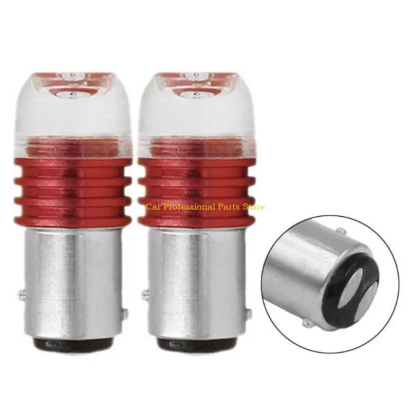 R53D 2pcs 1156 1157 LED Turn Back Up Reverse Lamp Tail Brake Light Bulb
