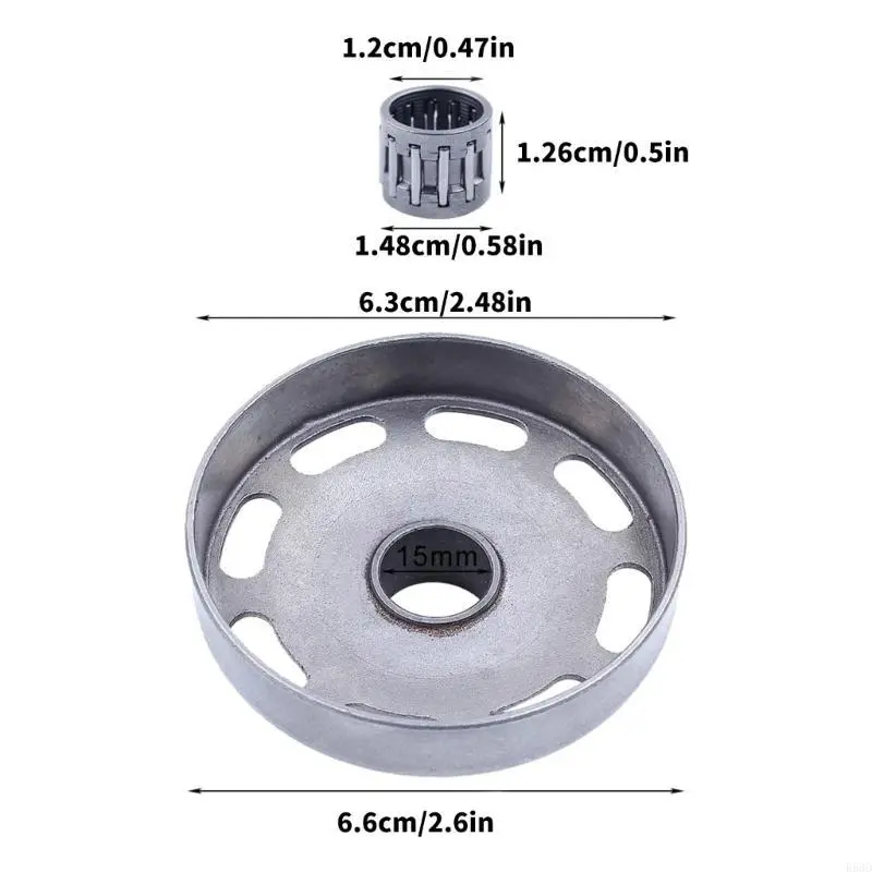R53D High Performances Chainsaws Clutches Drum Metal Chainsaws Sprocket for 435E 440E