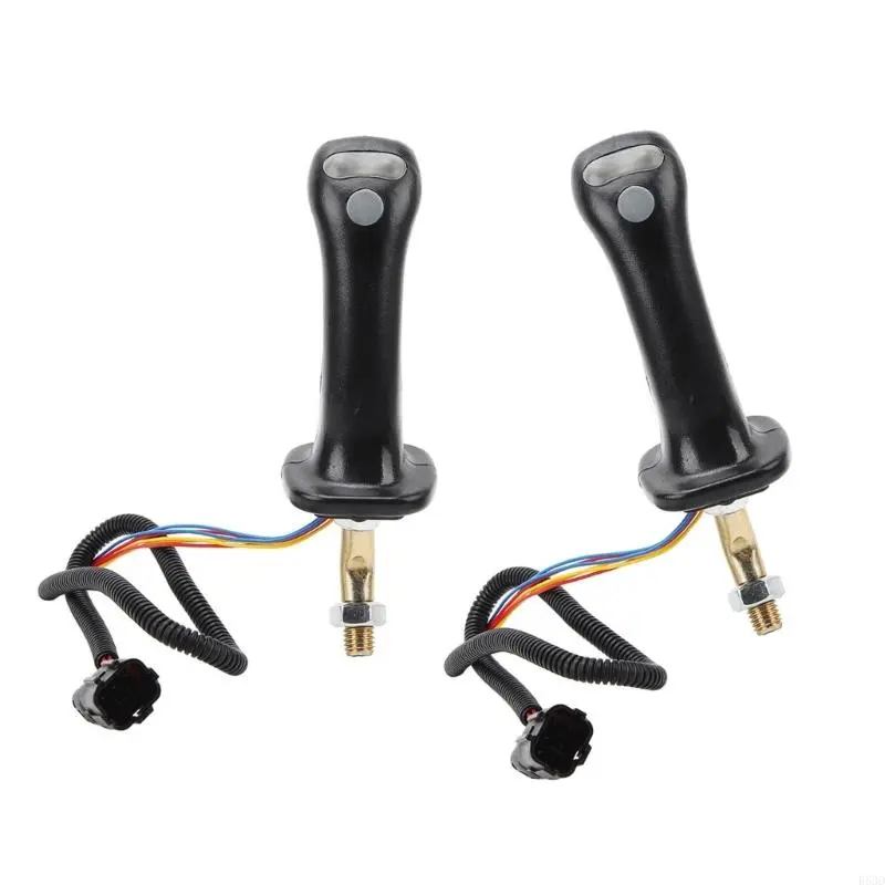 R53D Precisions Engineered 3 Button Aluminum Joystick Lever For Construction Vehicles