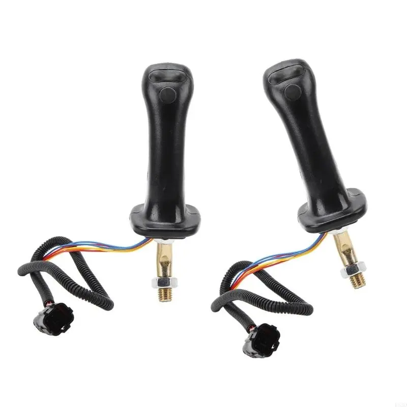 R53D Precisions Engineered 3 Button Aluminum Joystick Lever For Construction Vehicles