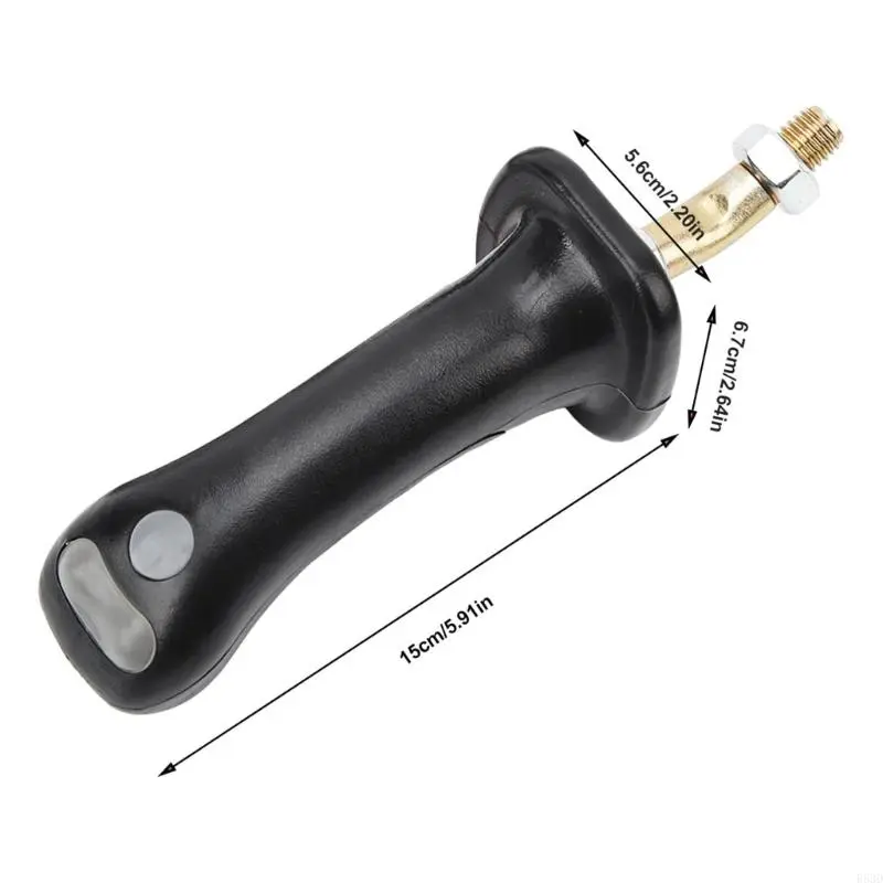 R53D Precisions Engineered 3 Button Aluminum Joystick Lever For Construction Vehicles
