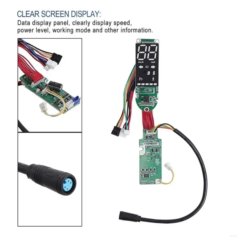 R53D Scooter Dashboard Instrument Panel With Mileage Display Impact Resistant Design