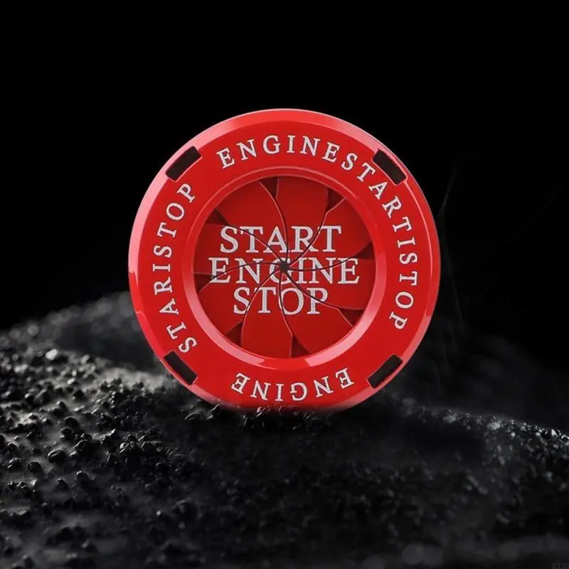 R53D Car Engine Start Button Decorative Ignition Switch Protector Cover Home Tool