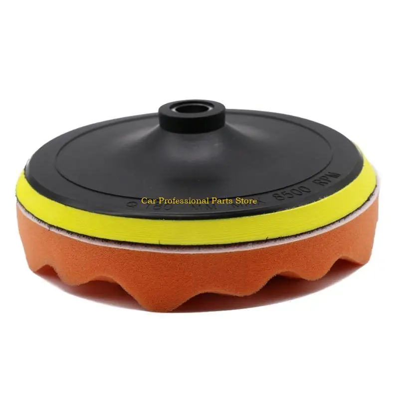R53D Car Cleaning Waxing Care Accessories Sponge for Buff Polishing Pad Washable