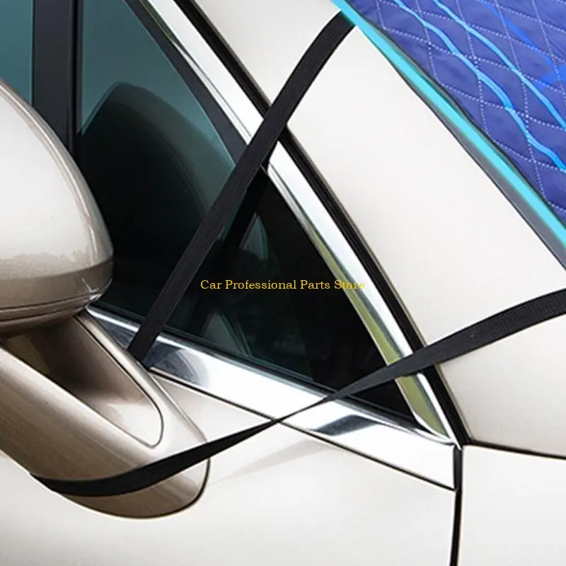 R53D Car Front Windscreen Cover Automobile Sunshades Cover Car Windshield Snow Sunshades Waterproof Car Cover