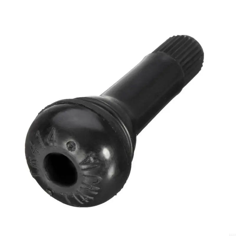 R53D TR413 Tire Valves Stems Short Rubber Wheel Replacement With Dust