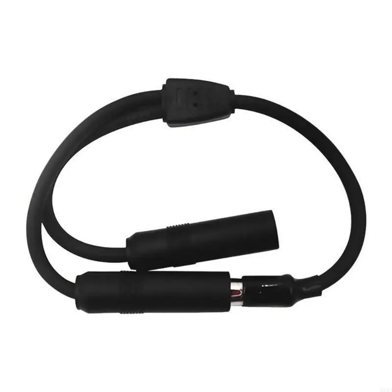 R53D 1 For 2 Car Antenna Cable Adapter Aluminum Plug Car Special Radio Antenna Aerial