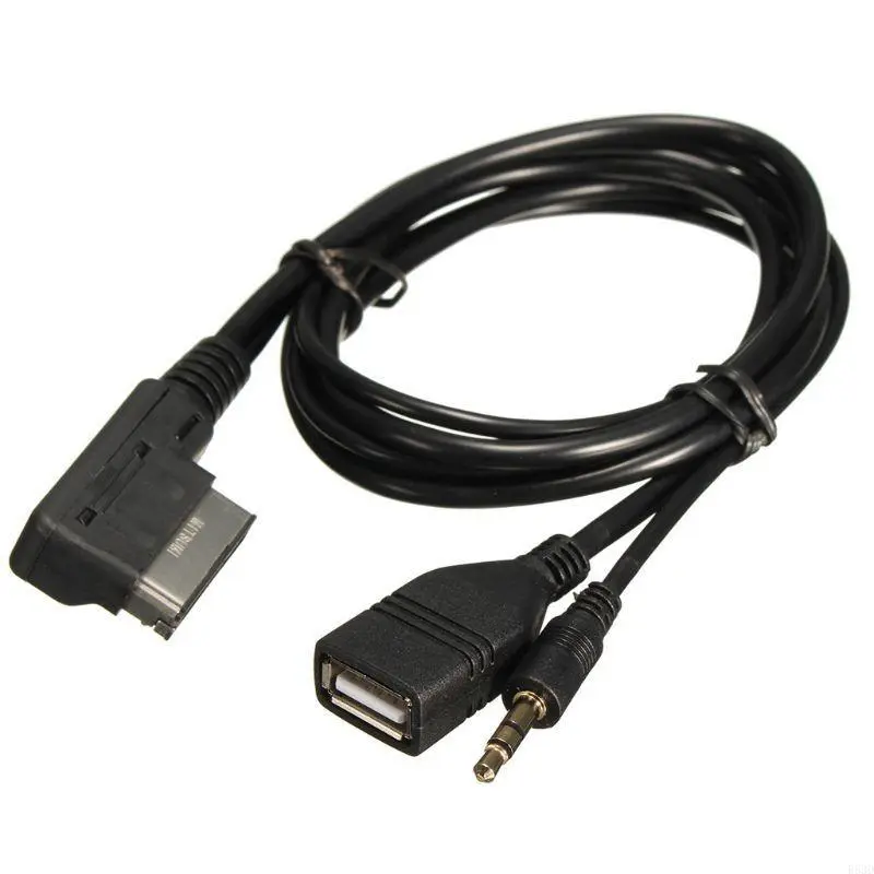 R53D AMI to 3.5mm Male AUX Adapter Cable Cord for A6L A8L