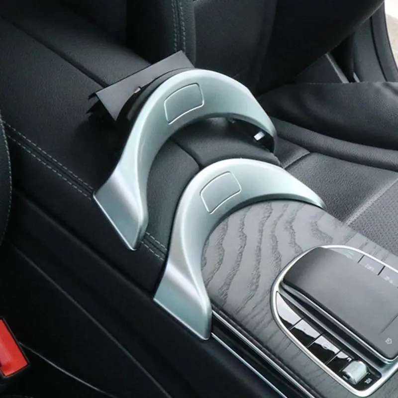 R53D Car Interior Center Console Panel Armrest Box Switch Button Cover OE:2056803407