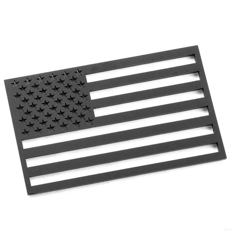 R53D Car Stereo Window Parking Spaces Scratch Stickers American Flag Decoration 2x
