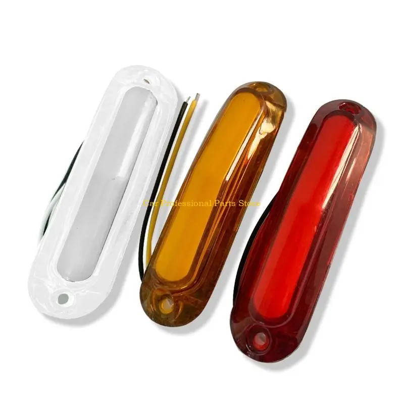 R53D 6LED Turn Stop Brake Light For Car Trailer Truck Pickup Waterproof Taillamp Side Marker Lamp Tail Light