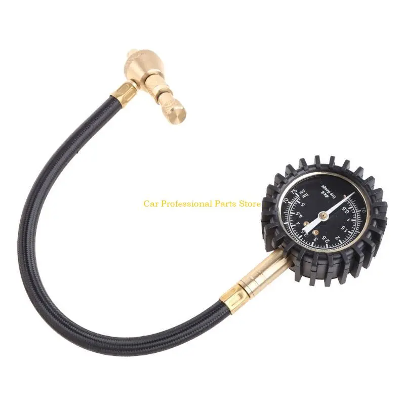 R53D Car Tyre Pressure Gauge Manometer Barometer Rapid Deflator Dial Diagnostic Tool