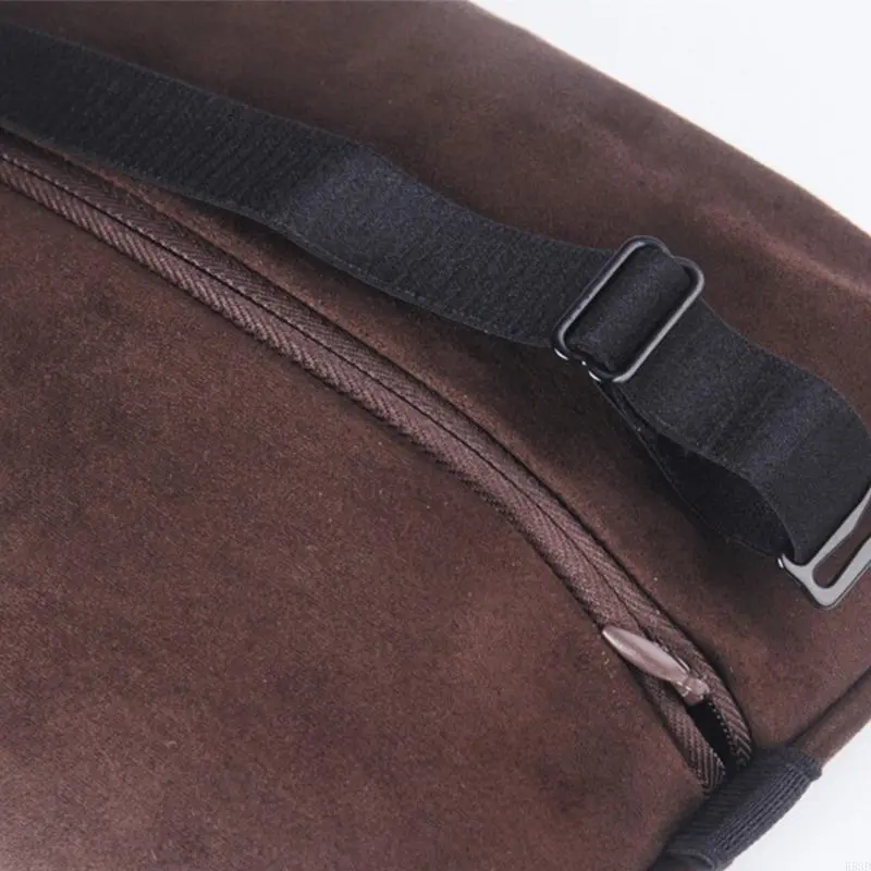 R53D Car Tissue Box Backseat Tissue Case with Fix Strap Auto Interior Tissue Case