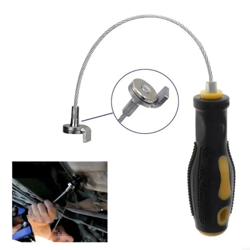 R53D Oil Sump Drain Plug Socket Set with Sump Removal Disassembly Tool Sump Wrench Removal Accessories