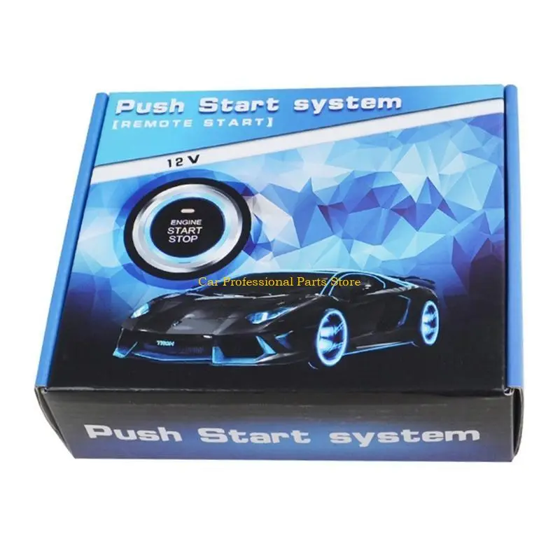 R53D Car Start Button Universal Anti-theft Ignition Starter Vehicle Starter