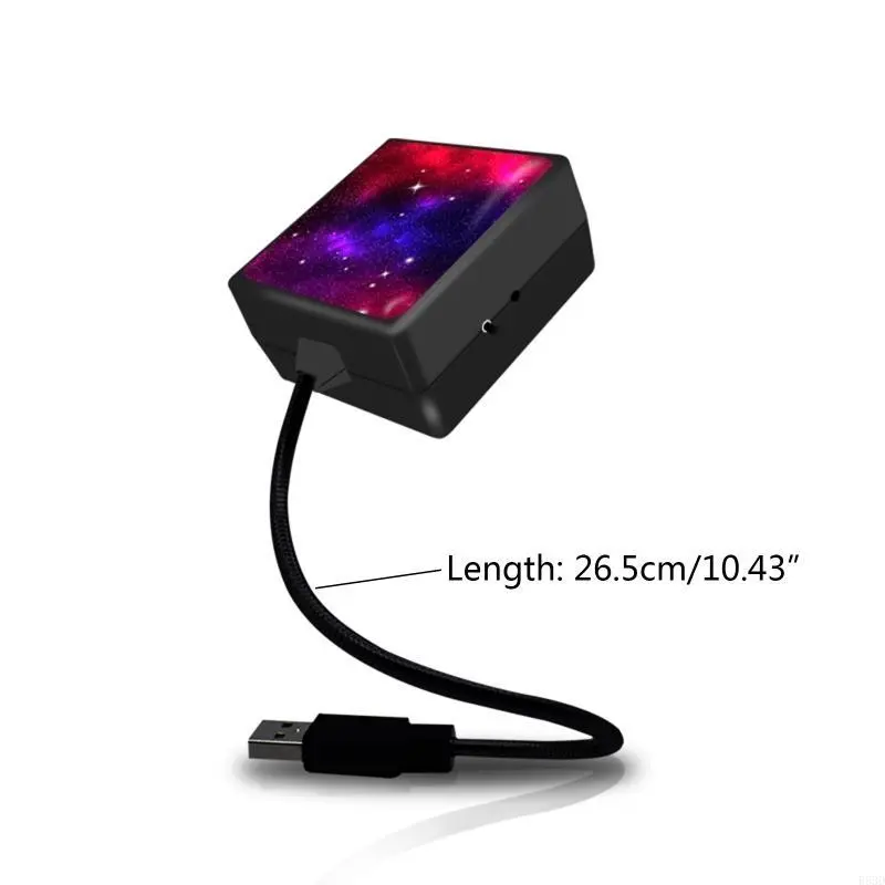 R53D Mini USB Light LED Modeling Car Ambient Light Interior Light Decoration Automotive Accent Lights