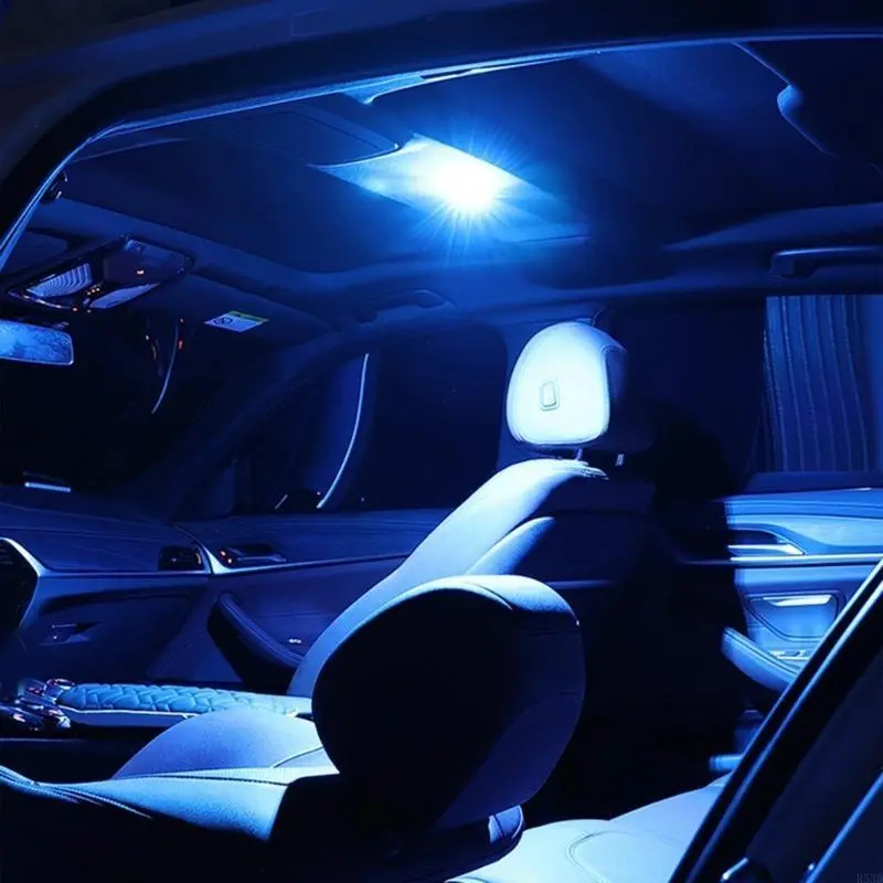 R53D LED Touch Light Car Interior Lighting Touch Reading Lamp USB Charging