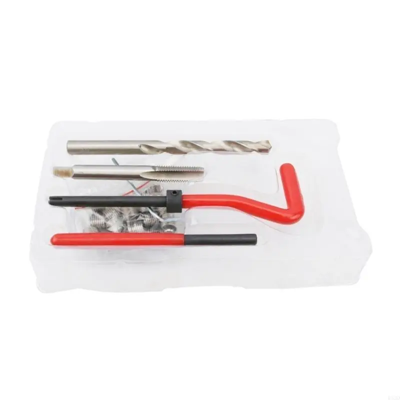 R53D M5-M6 M8-M10 Coil-Drill Tool Metric Thread Repair for Helicoil-Screw Tooth