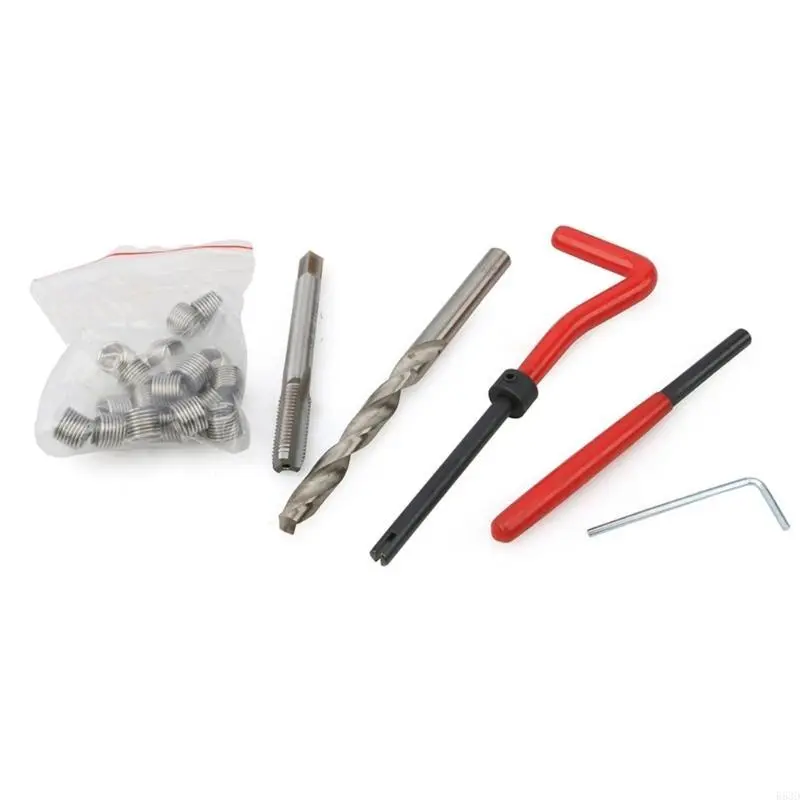 R53D M5-M6 M8-M10 Coil-Drill Tool Metric Thread Repair for Helicoil-Screw Tooth