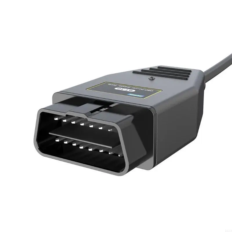 R53D Emergency Memory Saver Power Extension Cord Car Battery Clip Vehicle BT30