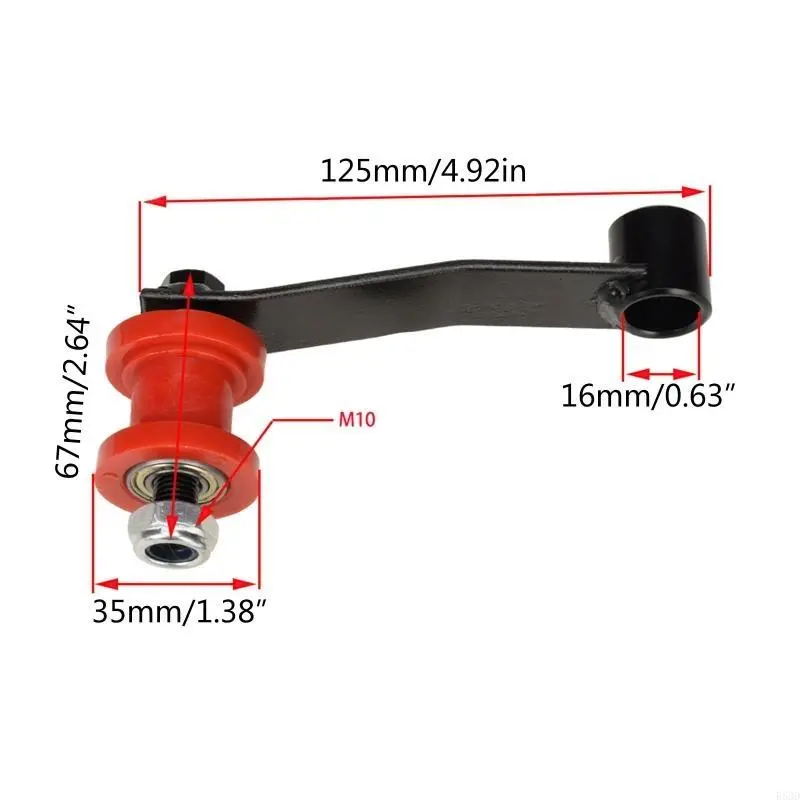 R53D Drive Chain Roller Pulley Wheel Slider Tensioner Wheel Guide For Dirt Bike 110cc 125cc 150cc 200cc 250cc Motorcycle ATV