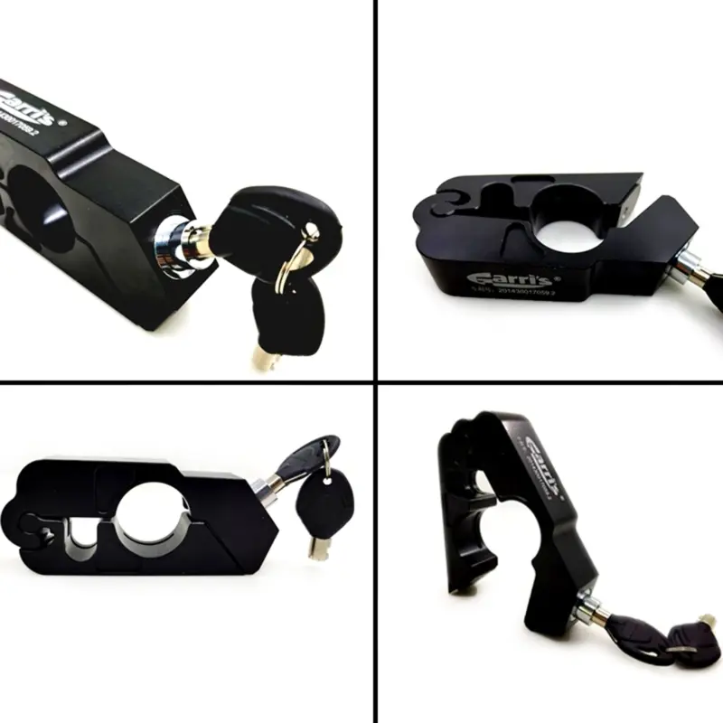 Aluminum Alloy Motorcycle Lock Anti Theft Bike Handlebar Lock for Protections