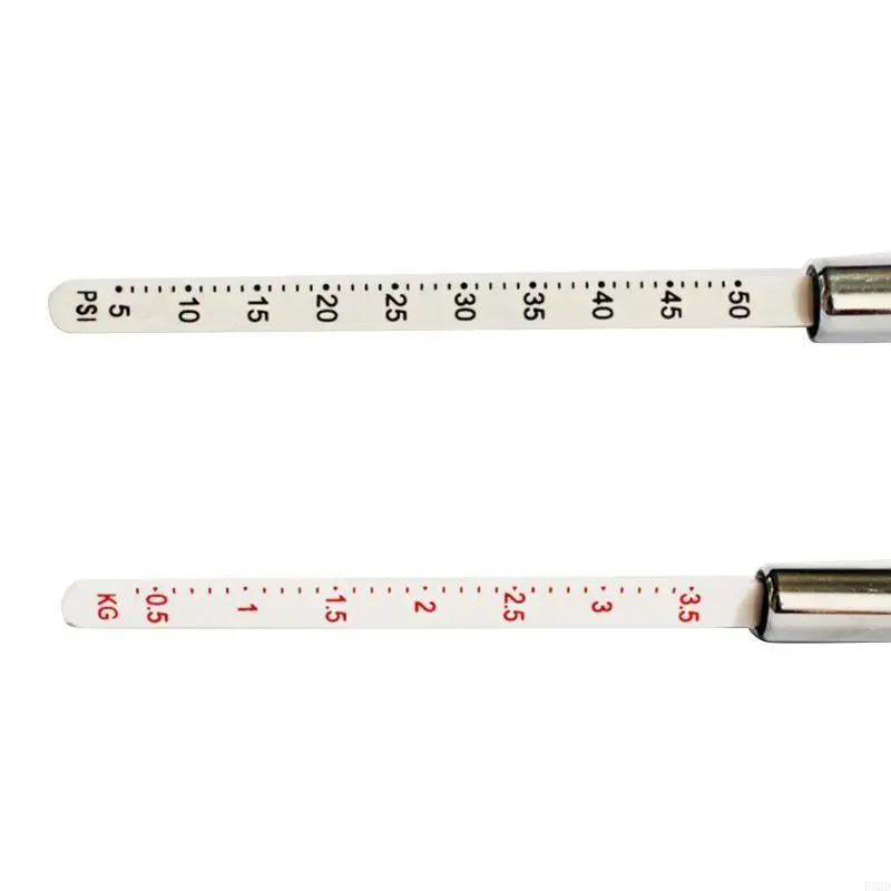 R53D Tire Gage 5-50 Psi with Depth Gift for Men Single Chuck 5-50PSI for Car Repair Shop with Pocket Clip Single Chuck