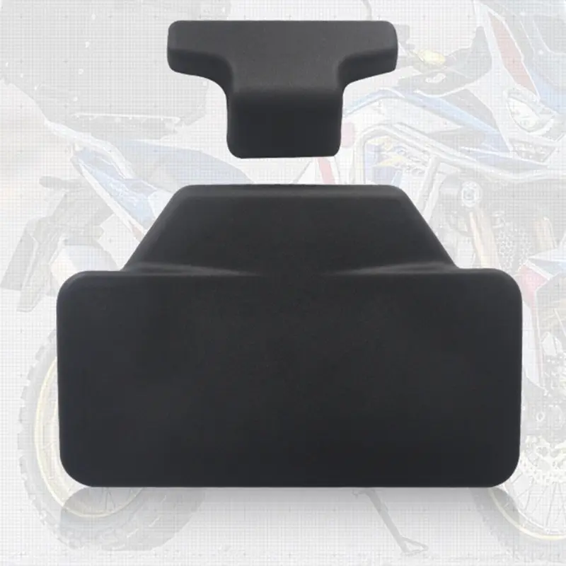 Motorcycle Passenger Backrest Back Pad Saddlebag Trunk Sticker Replacement