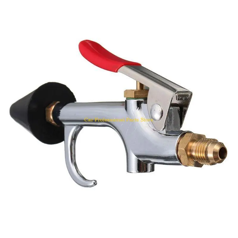 R53D Car Air Conditioner Line Set Flush Canister Replacement Stainlesssteel Nozzle Car Air Conditioning Cleaning Tool